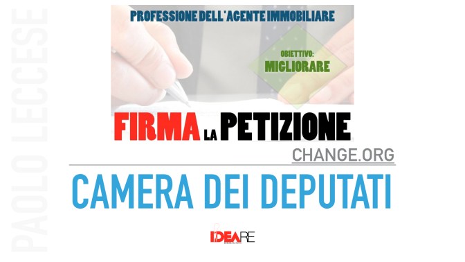 NUOVE REGOLE PER GLI AGENTI IMMOBILIARI - INTERVENTO IDEARE.051